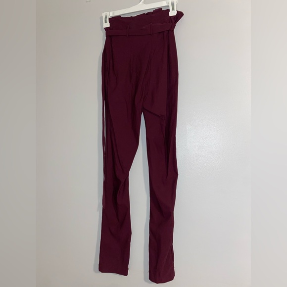 Maroon Dress pants never worn - Picture 2 of 3